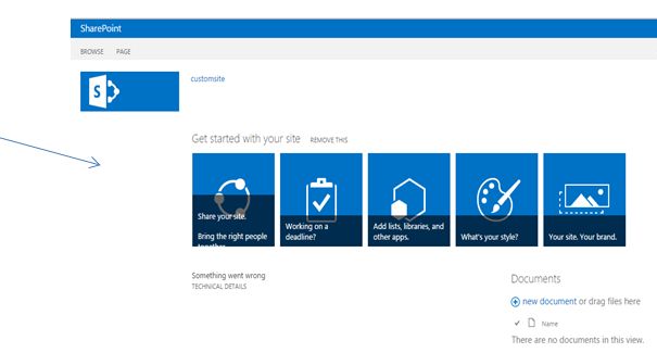 Remove the left quick links bar